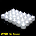 Candele LED tealight senza fiamma, set da 1, 6 o 12 pezzi – dettaglio 6