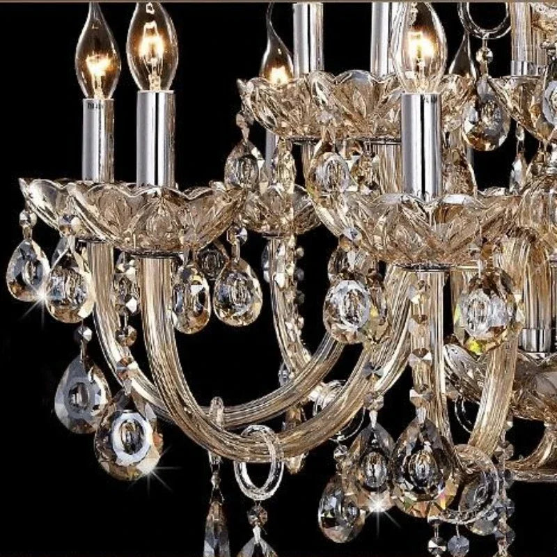 Lampadario di cristallo a LED, da 6 a 18 bracci – dettaglio 5