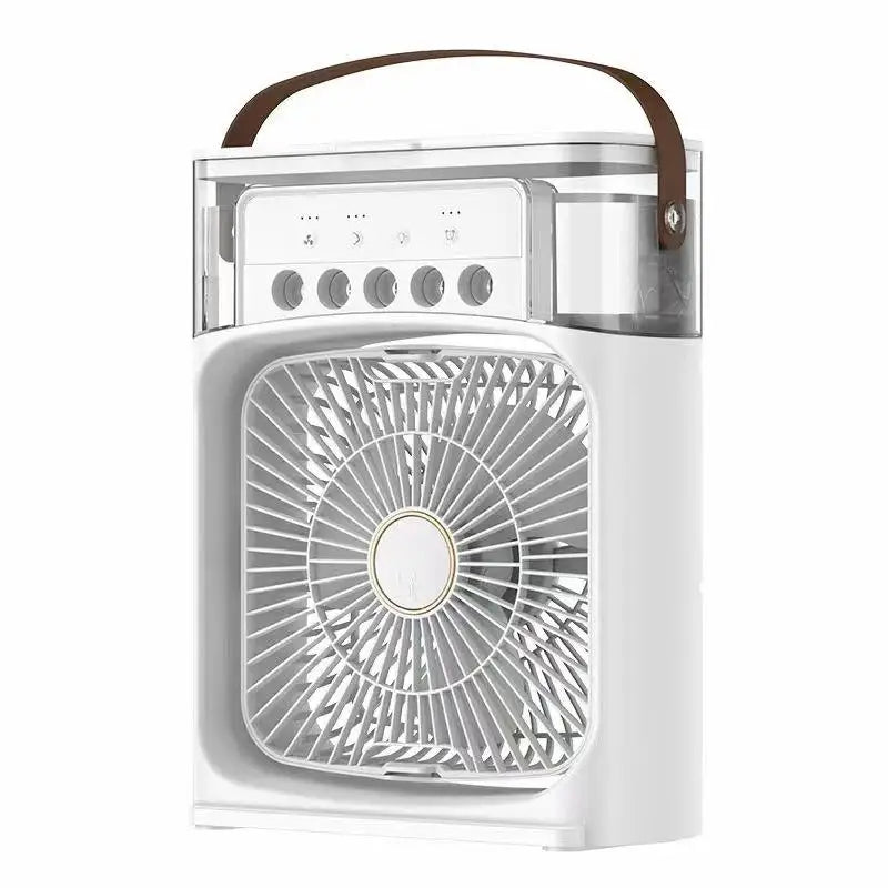 Ventilatore da scrivania USB con nebulizzatore e luce LED – dettaglio 6