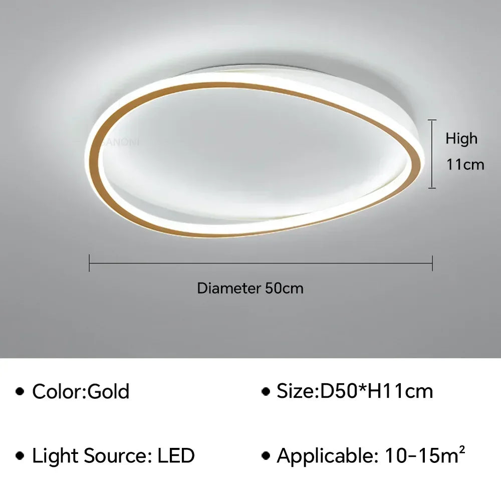 Lampadario a LED Moderno per Soggiorno, Sala da Pranzo, Camera da Letto, Stanza dei Bambini, Studio – foto 10