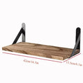Mensole da parete in legno, 29, 36 o 42 cm – dettaglio 6