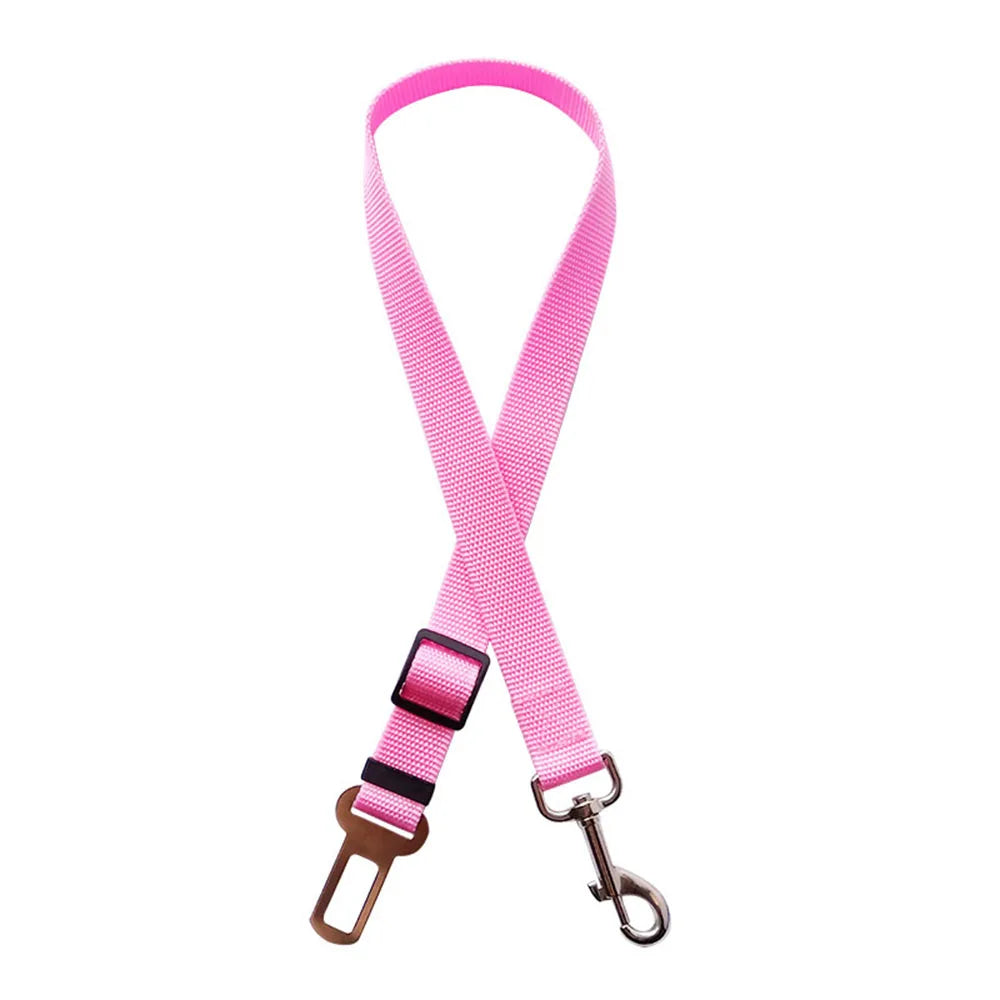 Imbracatura da auto per cani in nylon riflettente e regolabile – dettaglio 5