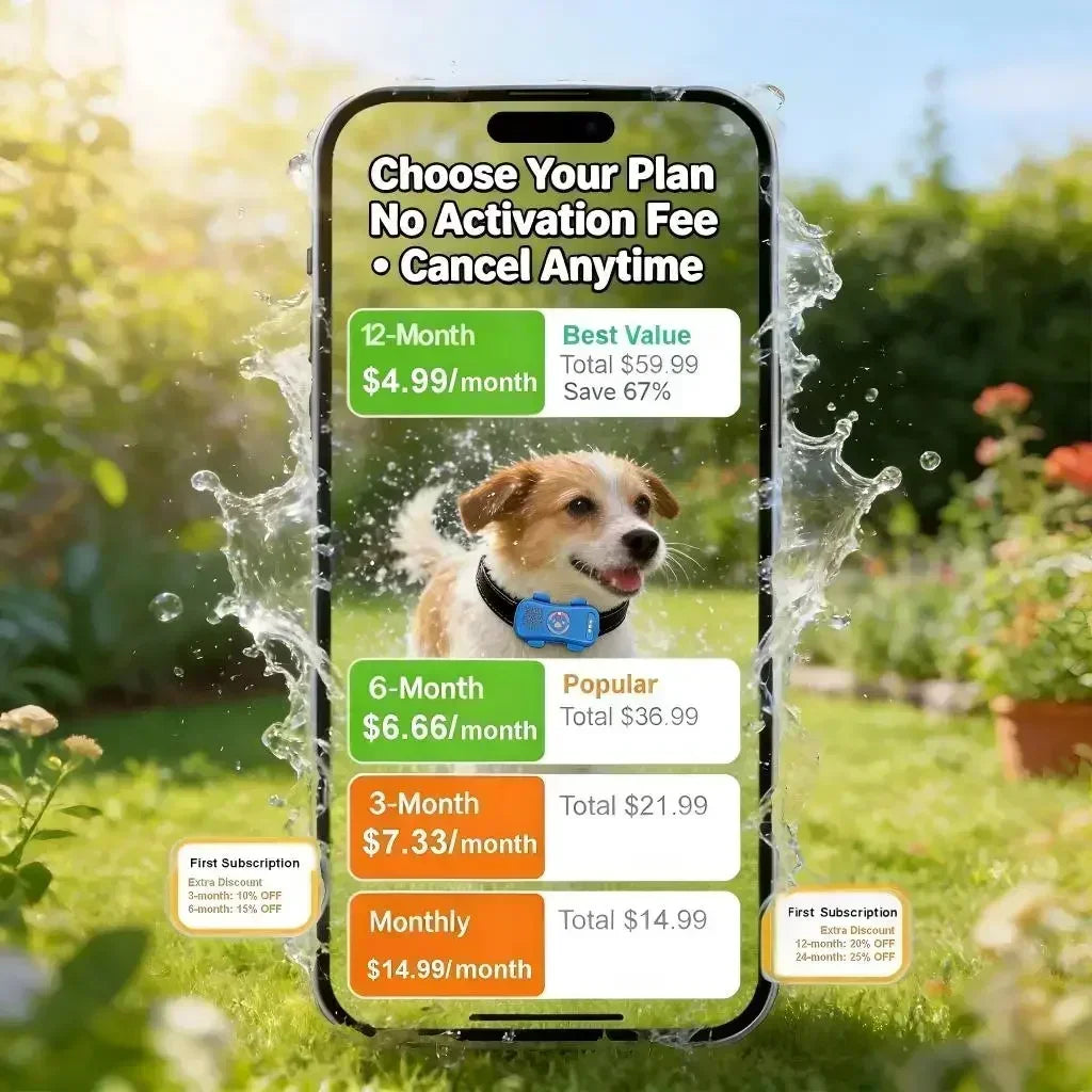 Localizzatore GPS 4G da collare per cani e gatti, IP67 – dettaglio 1