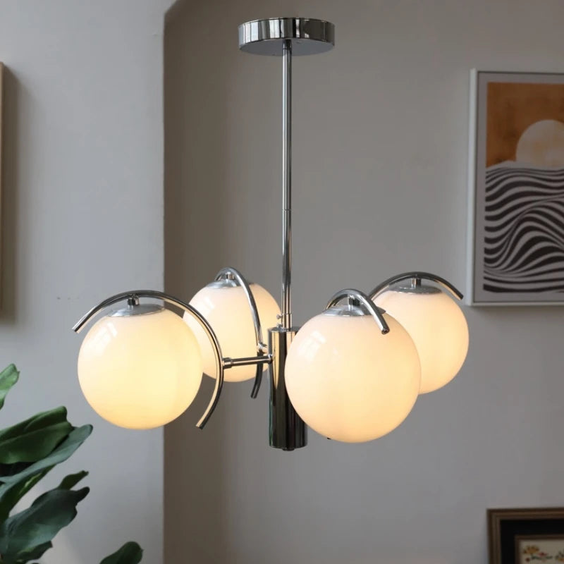 Lampadario LED nordico da 3 a 5 luci, anche in applique – dettaglio 2