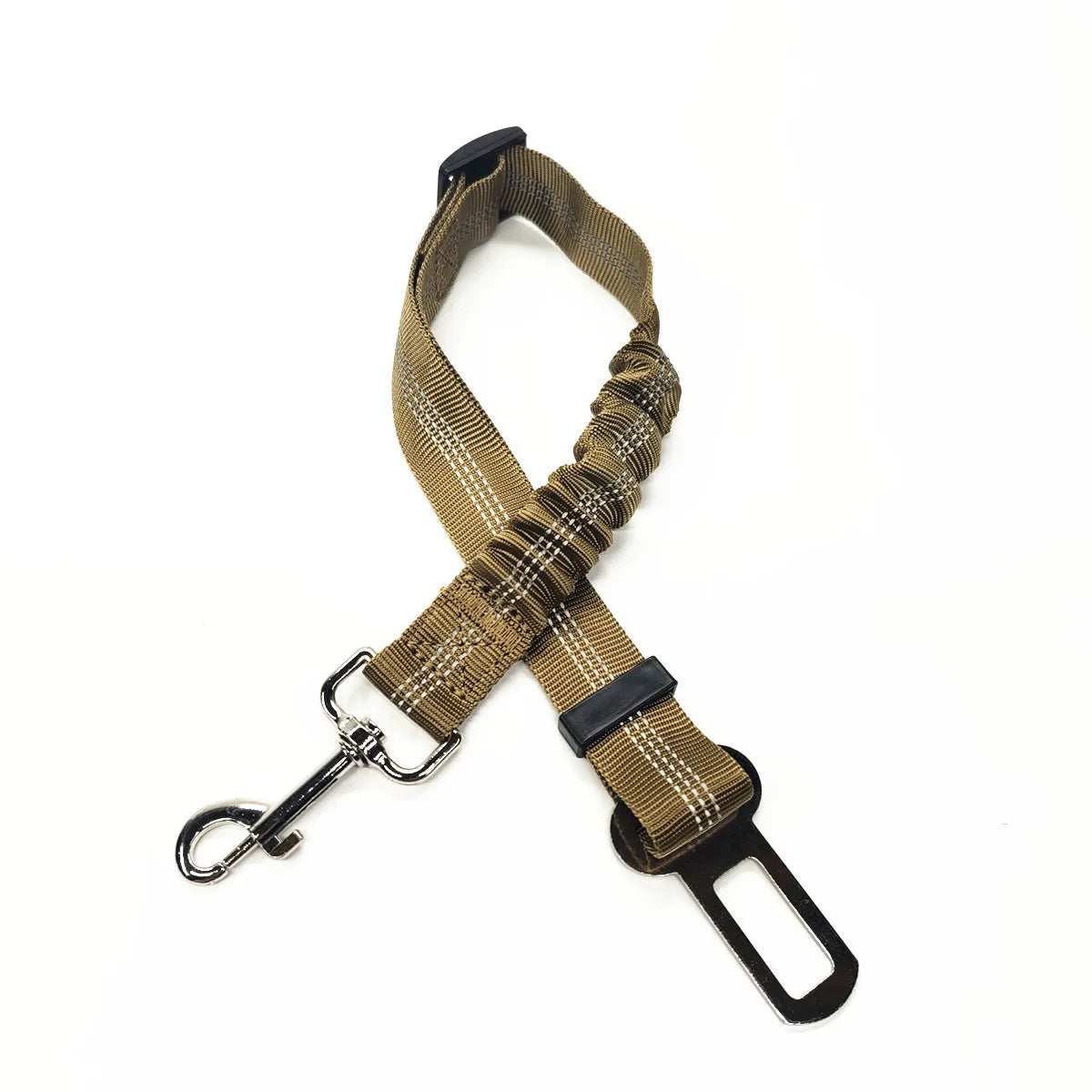 Imbracatura da auto per cani in nylon riflettente e regolabile – dettaglio 12