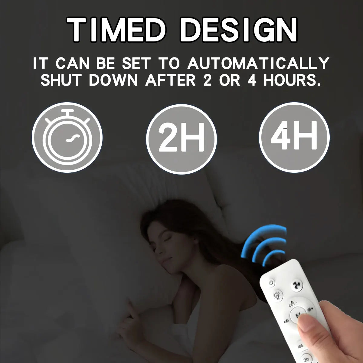 Lampada Ventilatore da Soffitto LED E27 con Telecomando 30W 40W, Funzione Dimmerabile, Adatta per Soggiorno – foto 4