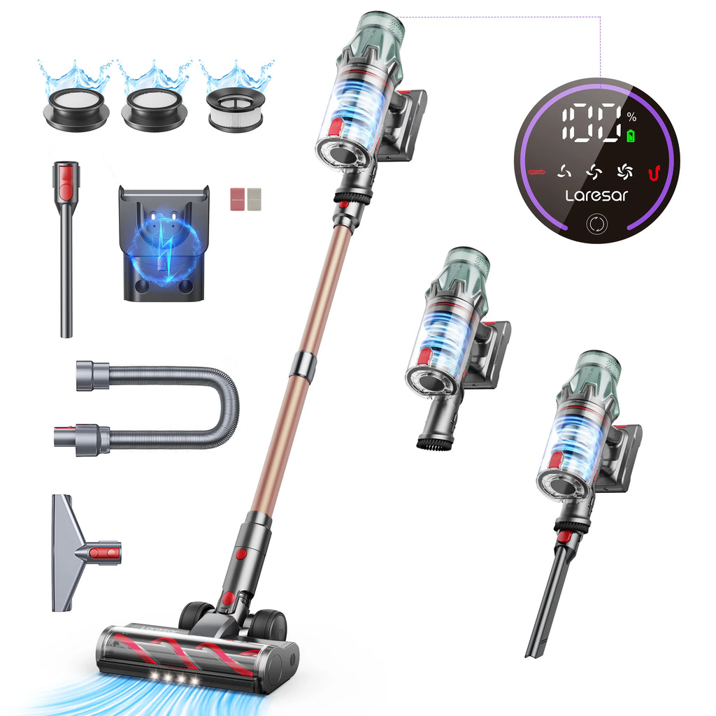 Aspirapolvere senza fili palmare, 600 W, tubo lungo per divani – dettaglio 6