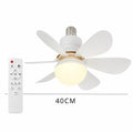 Ventilatore da soffitto 40 o 52 cm con luce e telecomando – dettaglio 6