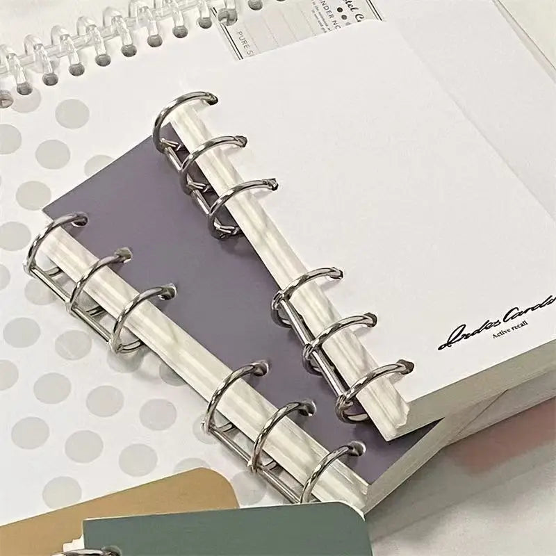 Quaderno diario con pagine bianche, 75 fogli, 4 colori – dettaglio 2