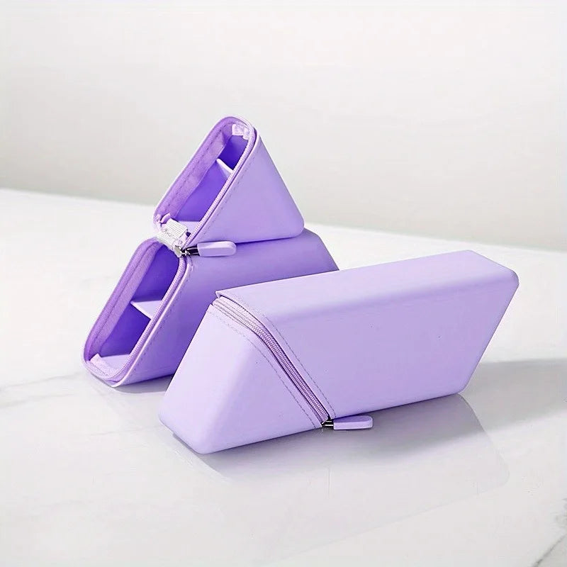 Astuccio in silicone pieghevole con supporto da scrivania – foto 5