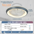 Ventilatore da soffitto 49 cm rotante 360° con luce LED – dettaglio 6