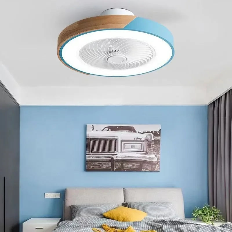 Ventilatore da soffitto invisibile con luce LED, 10 finiture – dettaglio 3