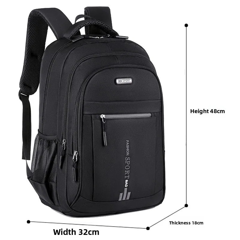 Zaino impermeabile in tessuto oxford con scomparto per laptop – foto 14