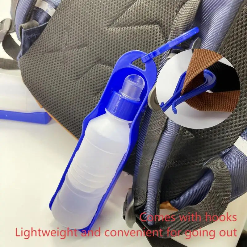Borraccia portatile per cani con ciotola, 250 o 500 ml – dettaglio 4