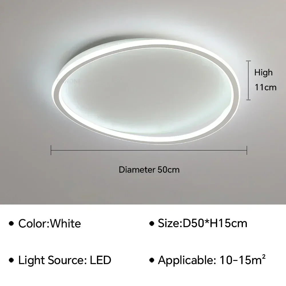 Lampadario a LED Moderno per Soggiorno, Sala da Pranzo, Camera da Letto, Stanza dei Bambini, Studio – foto 8