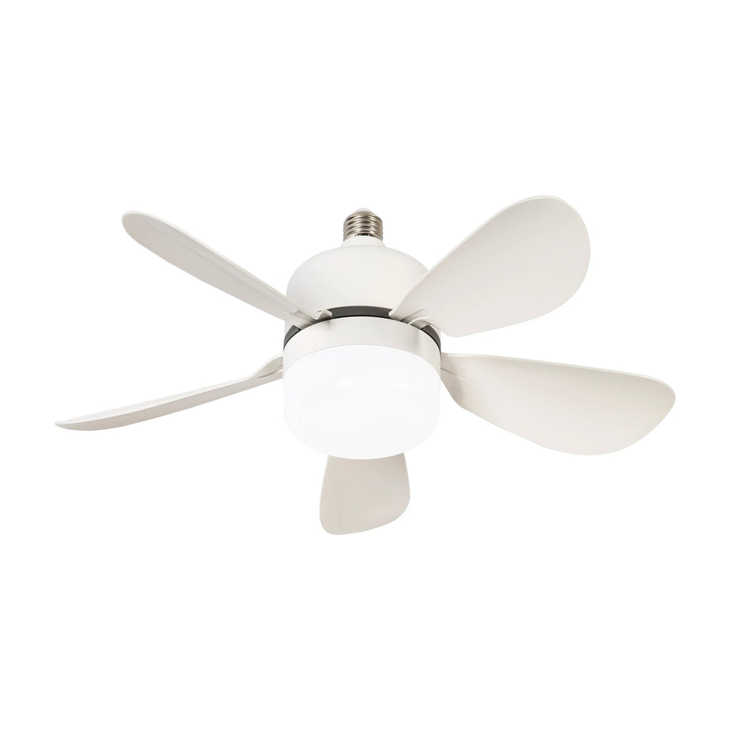 Ventilatore da soffitto a LED con telecomando Lampada a sospensione E27 dimmerabile per soggiorno Studio – foto 6