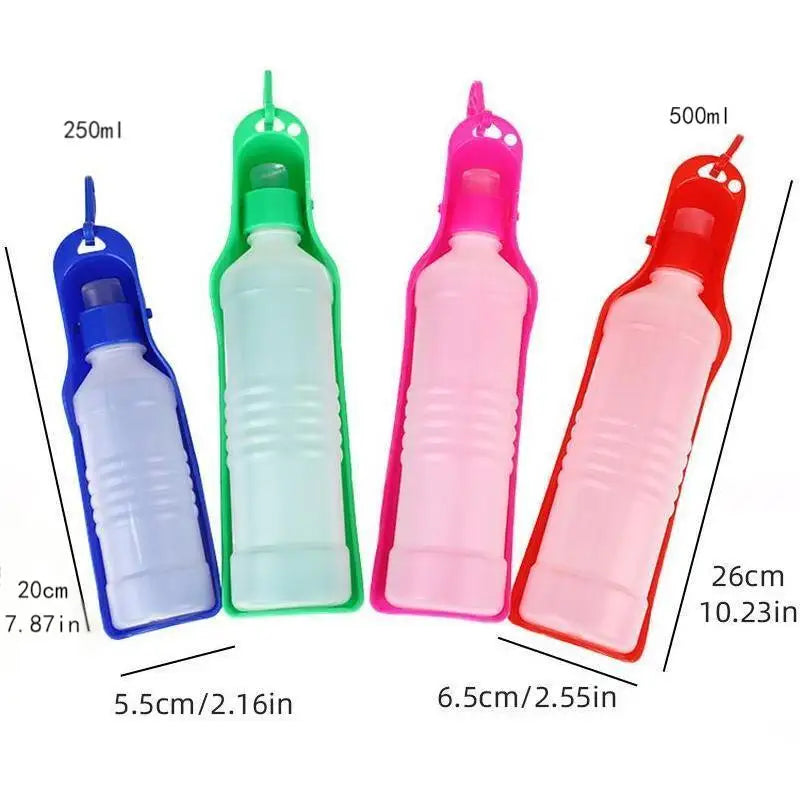 Borraccia portatile per cani con ciotola, 250 o 500 ml – dettaglio 5
