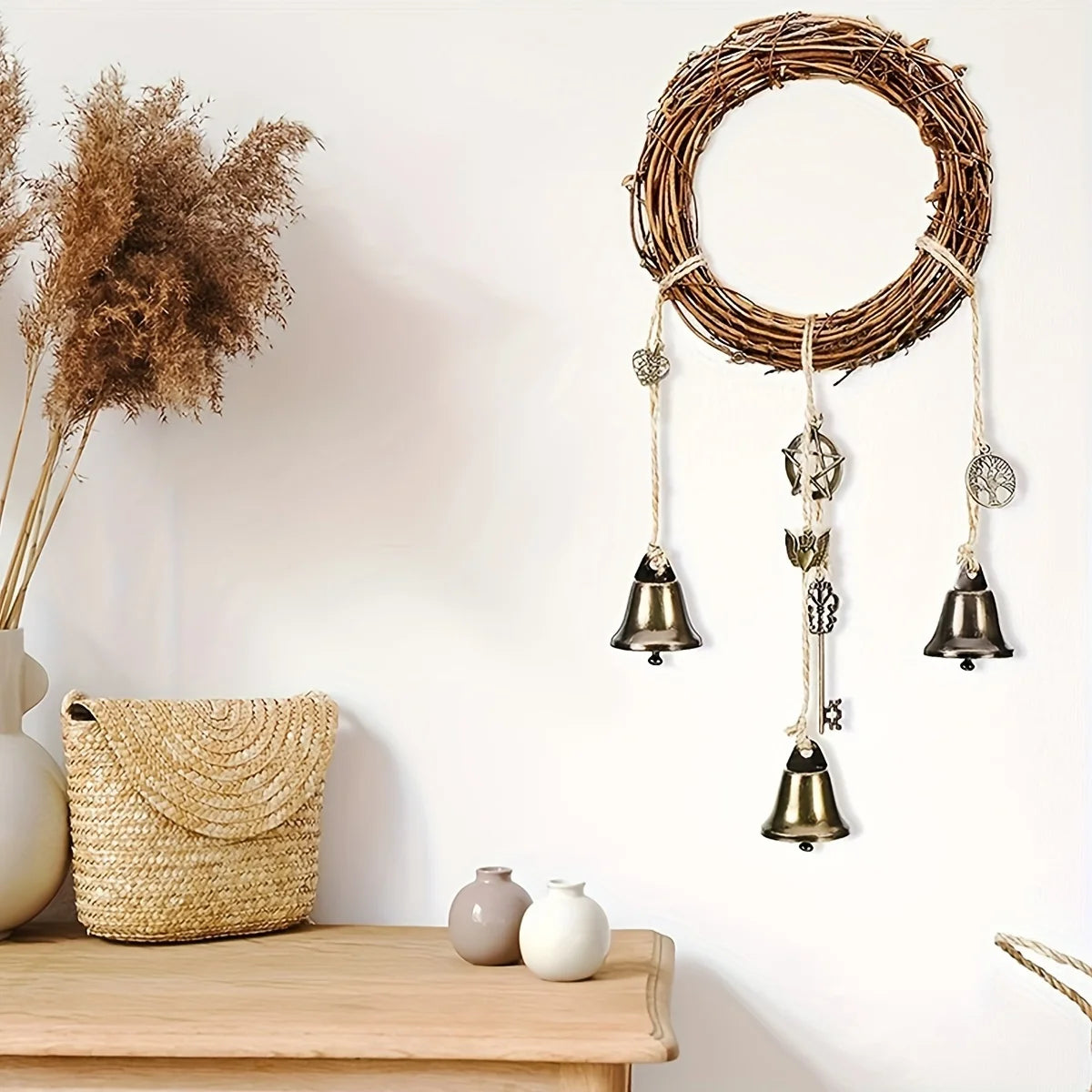 Campanella decorativa vintage da appendere alla porta – dettaglio 5