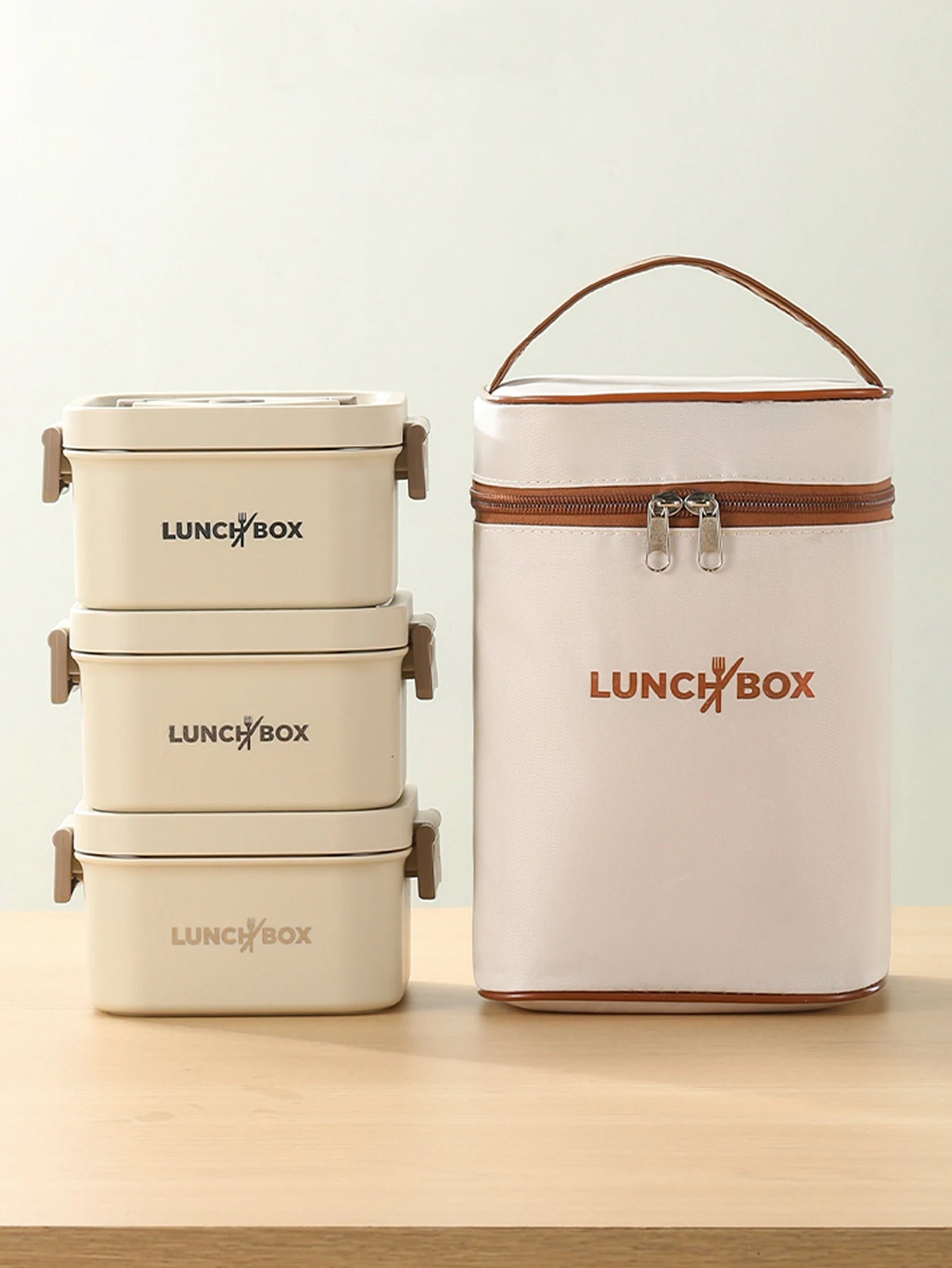 Set di Contenitori Bento Termici in Acciaio Inox