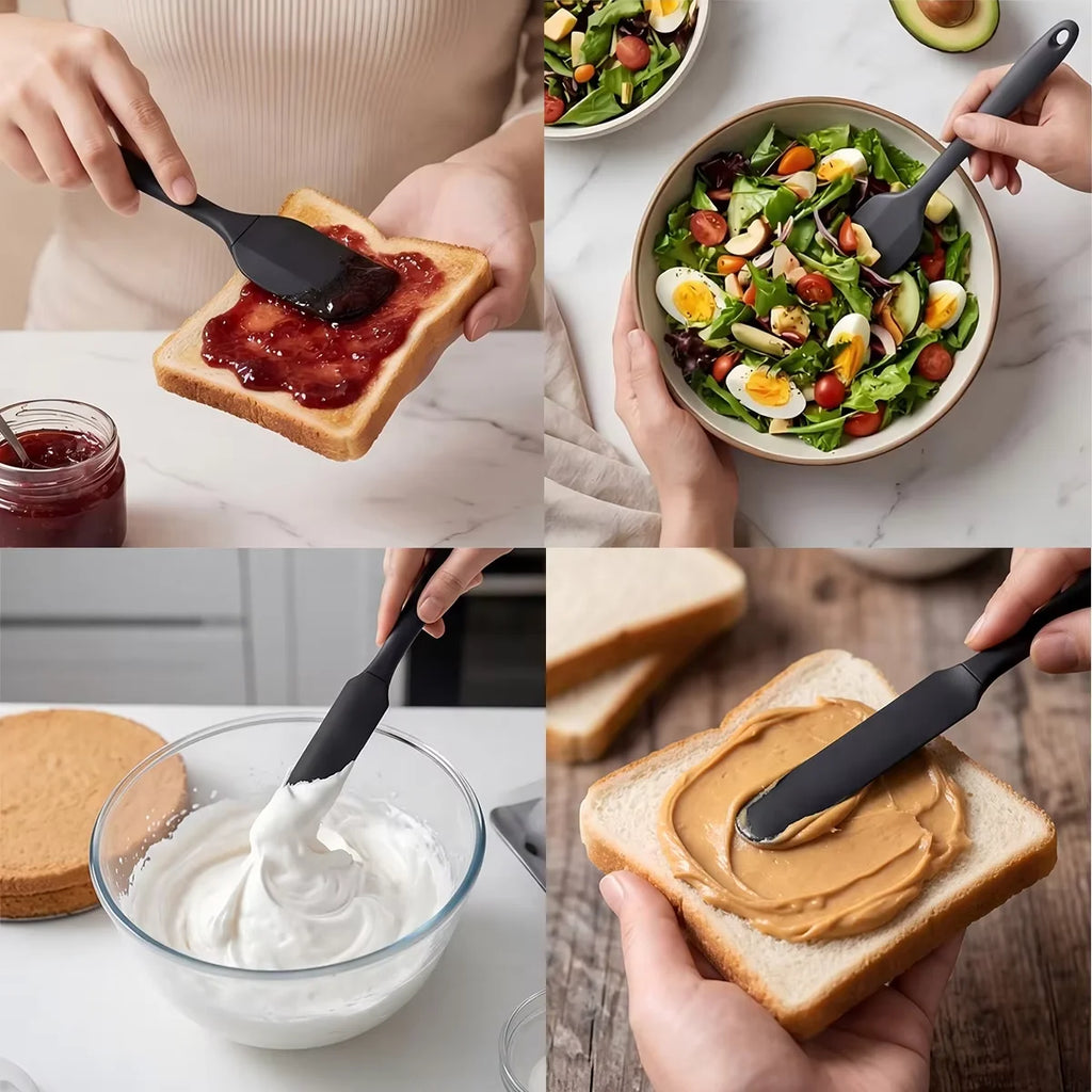 Set 6 Utensili da Cucina in Silicone per la Cottura