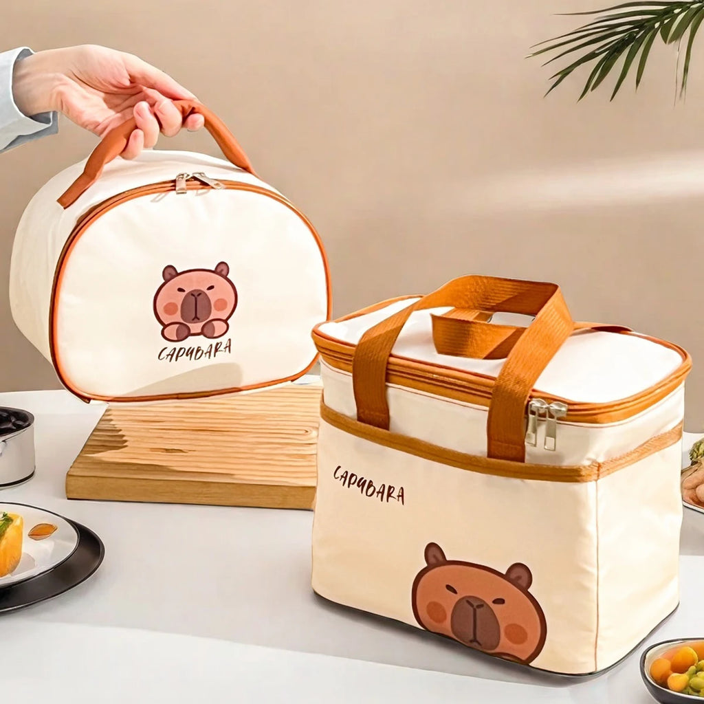 Borsa Termica per il Pranzo Capybara Impermeabile