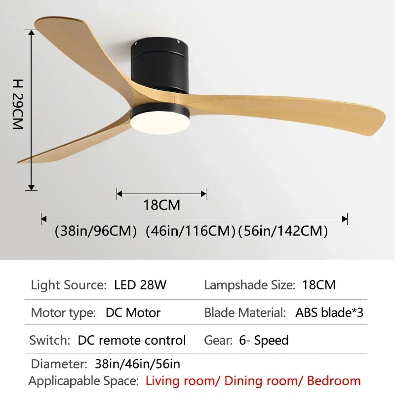 2025 46 pollici ventilatore da soffitto a pavimento basso luce moderna lama in ABS nero DC telecomando luci a – foto 7
