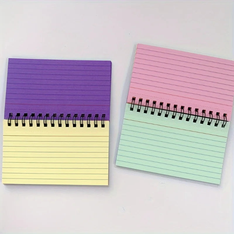 Blocco note a spirale con fogli strappabili colorati – foto 6
