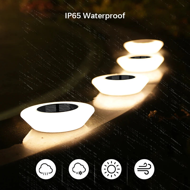 Lampade solari da terra a LED, 14 LED, set da 1 o 4 – dettaglio 5