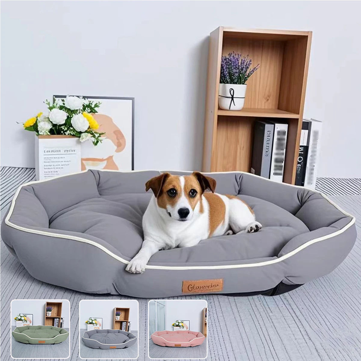 Cuscino letto antiscivolo per cani e gatti, da S a XXL