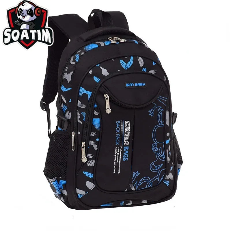 Zaino scolastico ortopedico con stampa graffiti, 42 cm