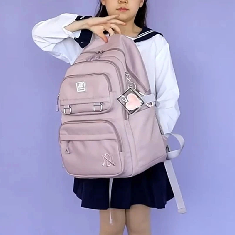 Zaino scuola per ragazze, 44 cm di altezza, vari modelli e colori – dettaglio 1
