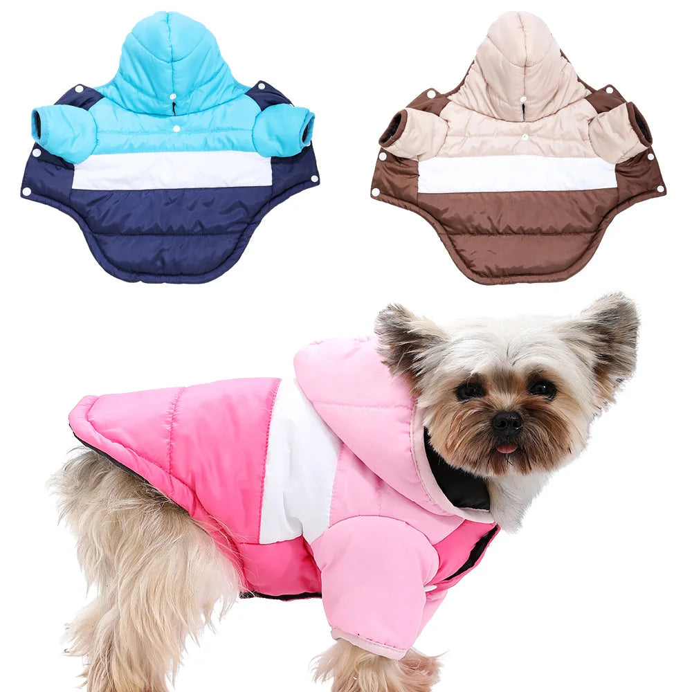 Cappotto in pile per cani e gatti di piccola taglia