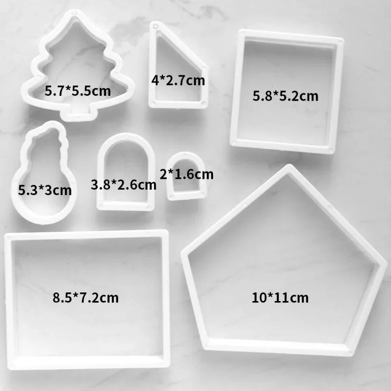 Set di Stampi 3D per Casetta di Pan di Zenzero