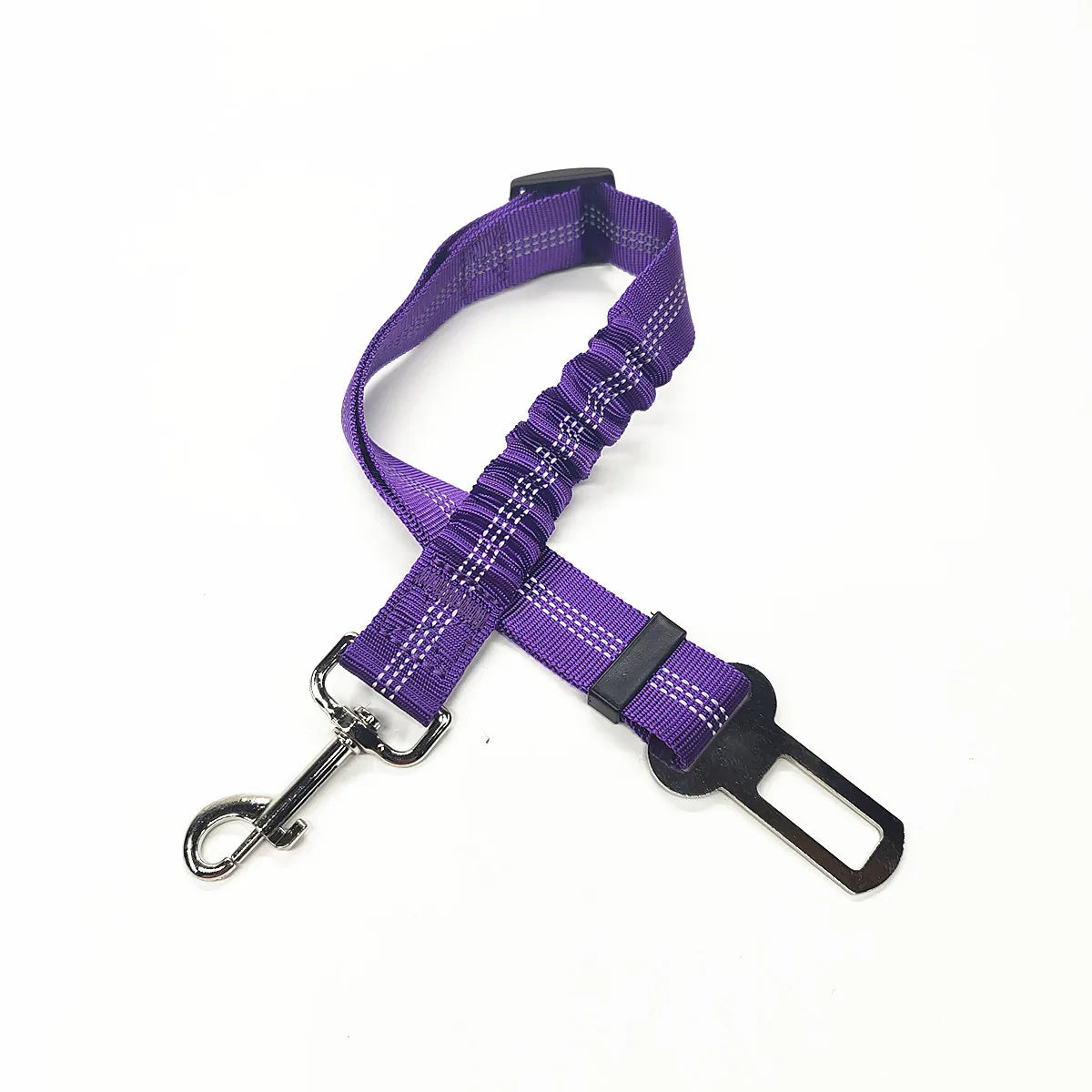Imbracatura da auto per cani in nylon riflettente e regolabile – dettaglio 16