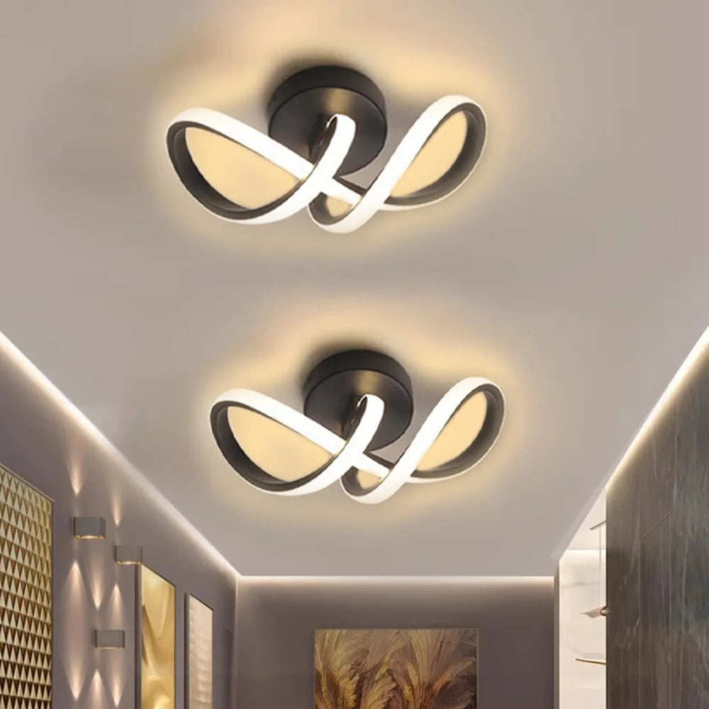 Lampade a LED da Soffitto per Corridoio, Lampadario Moderno a Tre Colori, Lampade Minimaliste per Camera da – foto 5