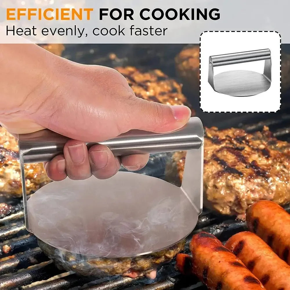 Pressa per Hamburger in Acciaio Inox