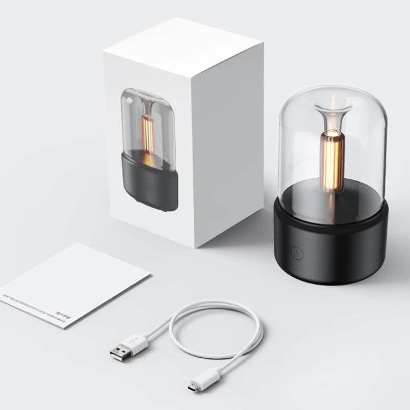 Mini umidificatore e diffusore USB con luce notturna – dettaglio 5