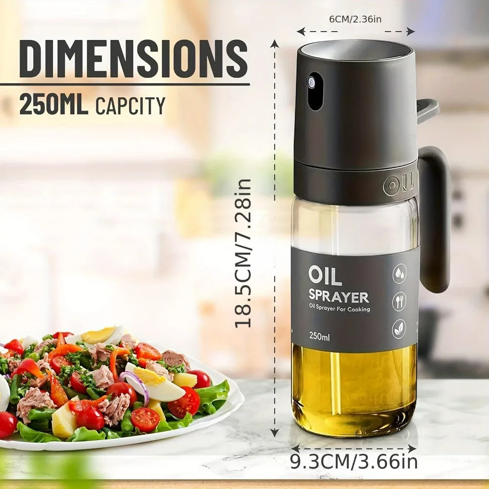 Spruzzatore per olio in vetro borosilicato, 250 ml – dettaglio 1