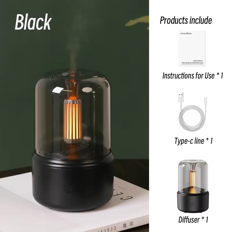 Mini umidificatore e diffusore USB con luce notturna – dettaglio 6