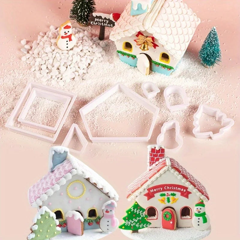 Set di Stampi 3D per Casetta di Pan di Zenzero