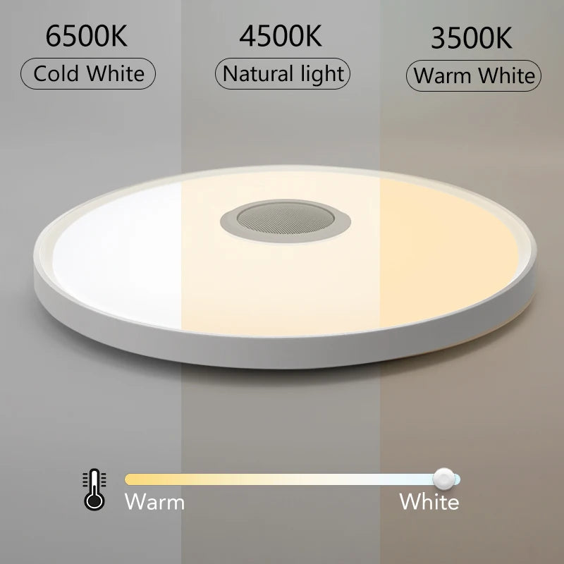 Plafoniera Moderna a LED RGB con Telecomando e APP