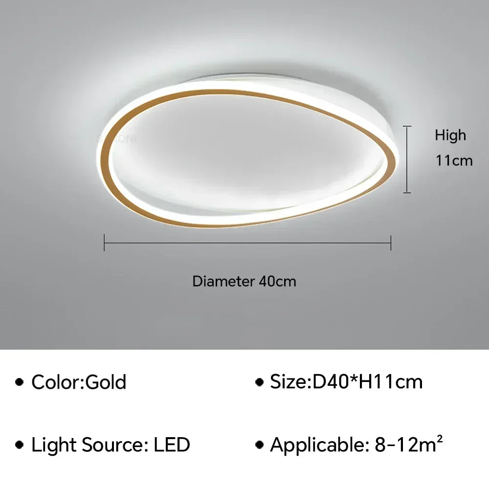 Lampadario a LED Moderno per Soggiorno, Sala da Pranzo, Camera da Letto, Stanza dei Bambini, Studio – foto 11