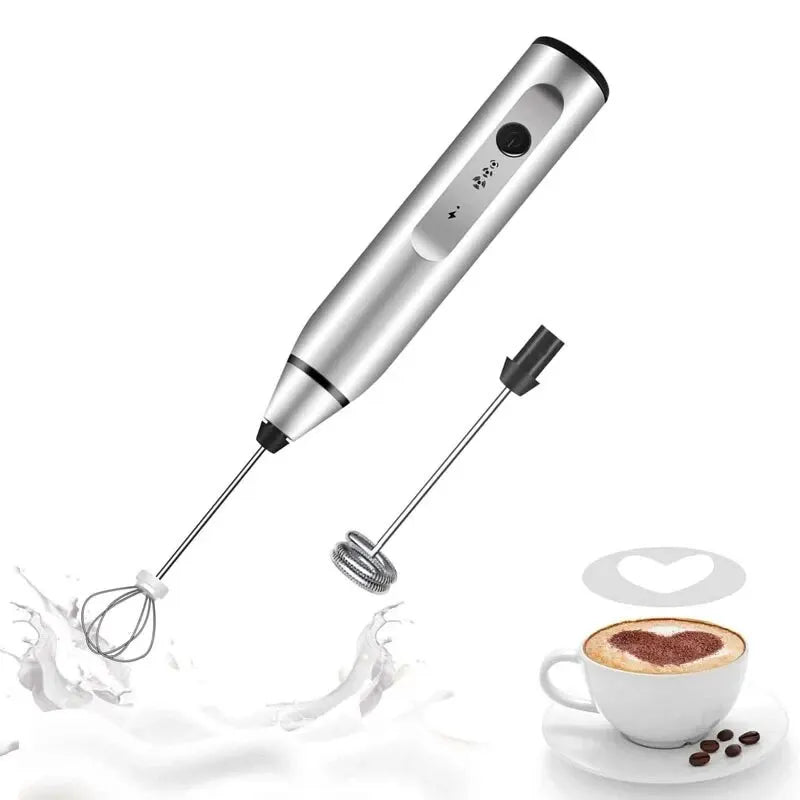 Montalatte elettrico portatile USB con frusta per cappuccino – dettaglio 5