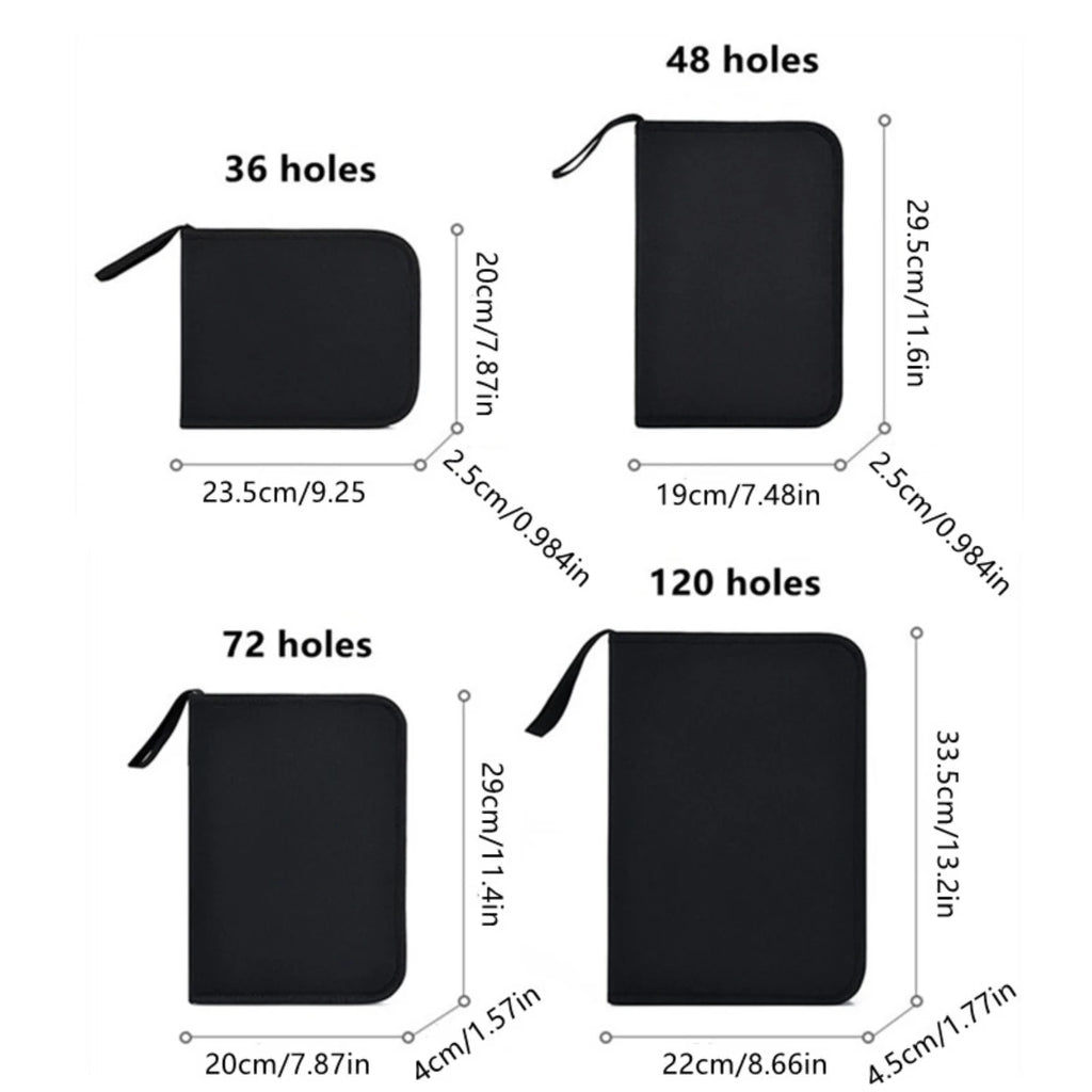 Astuccio a rotolo per matite colorate, fino a 72 posti – foto 3