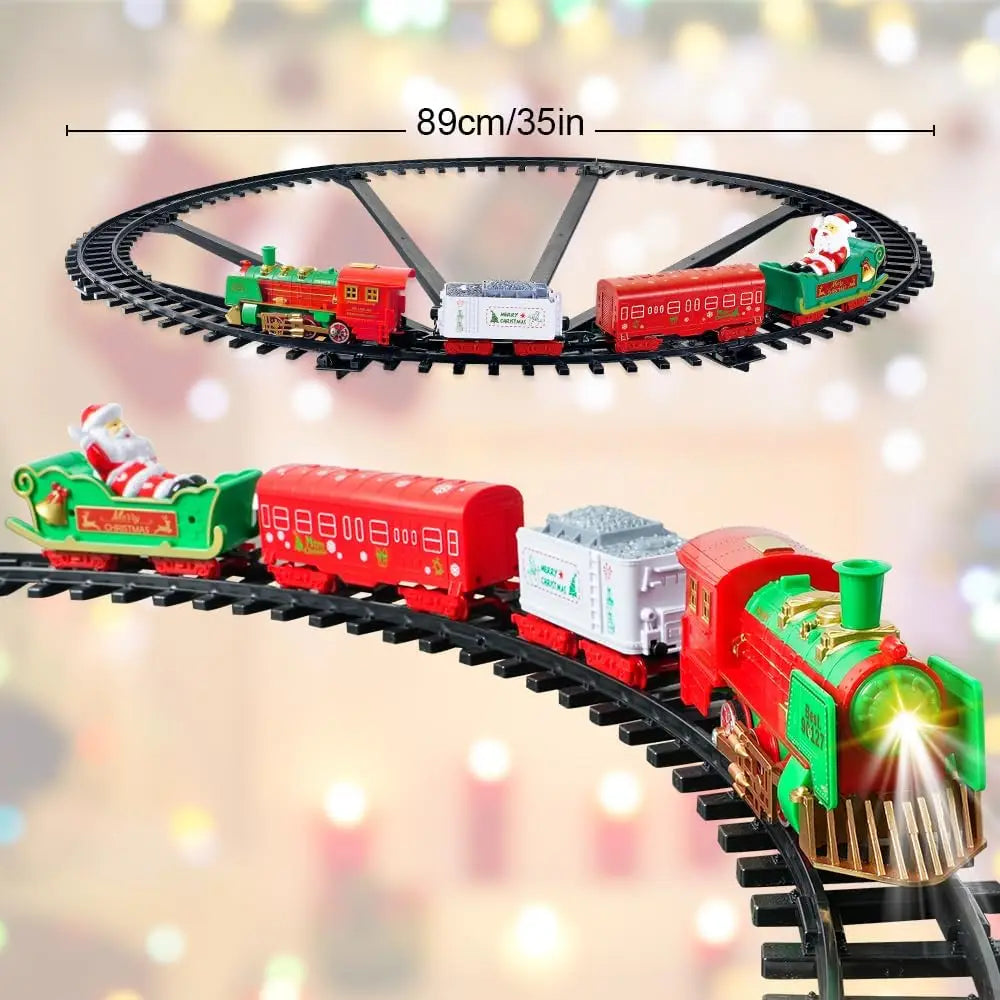 Trenino di Natale luminoso con suoni per l'albero – dettaglio 3