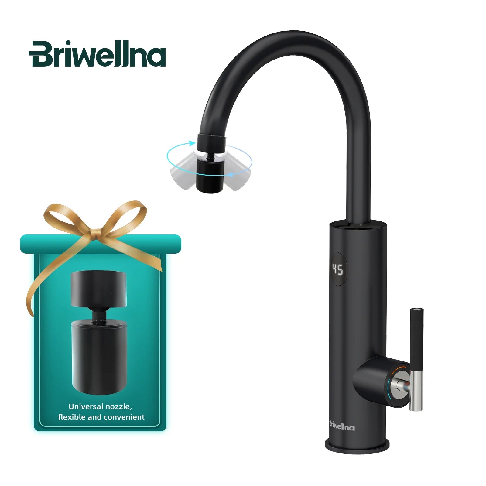 Rubinetto scaldabagno elettrico istantaneo per lavabo – dettaglio 9