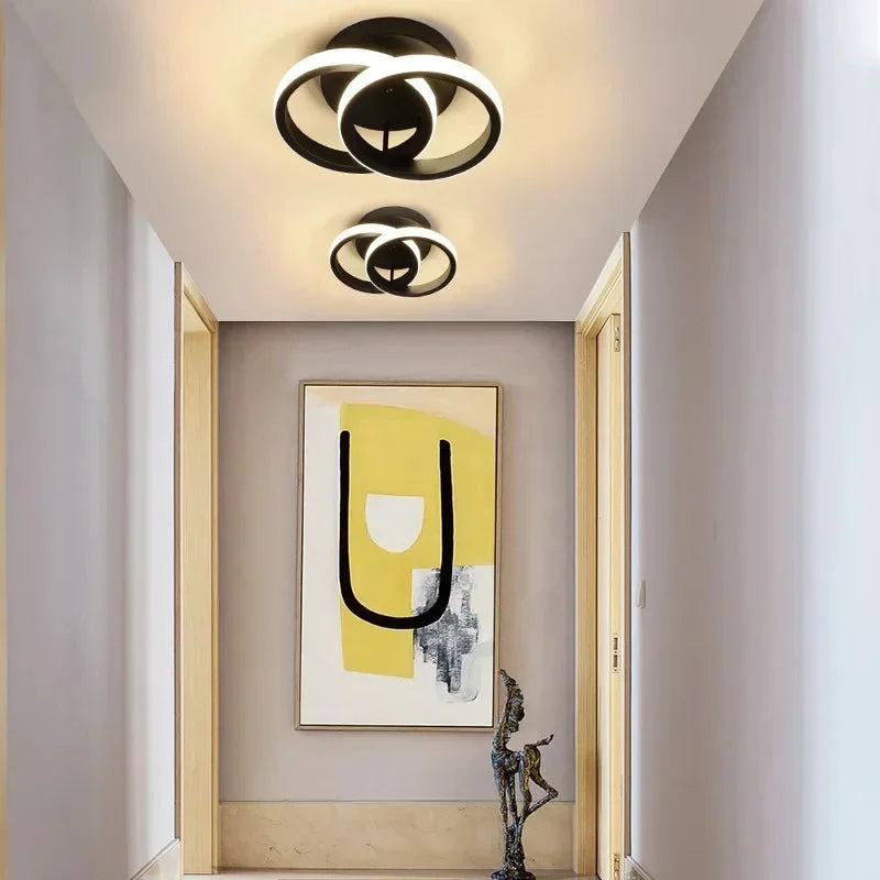 Ventilatore da Soffitto LED Silenzioso con Lampadario per Soggiorno, Sala da Pranzo, Camera da Letto, Cucina – foto 5