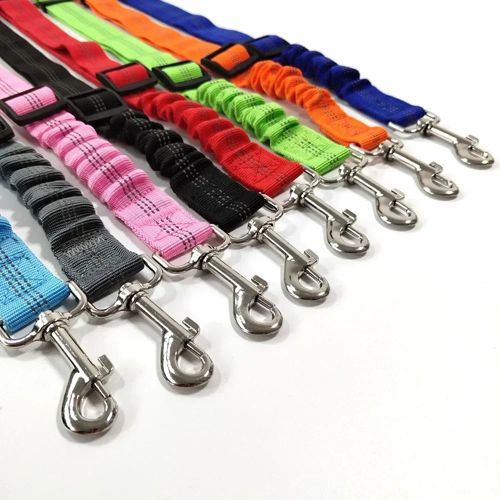Guinzaglio elastico per cani con cintura di sicurezza auto – dettaglio 3