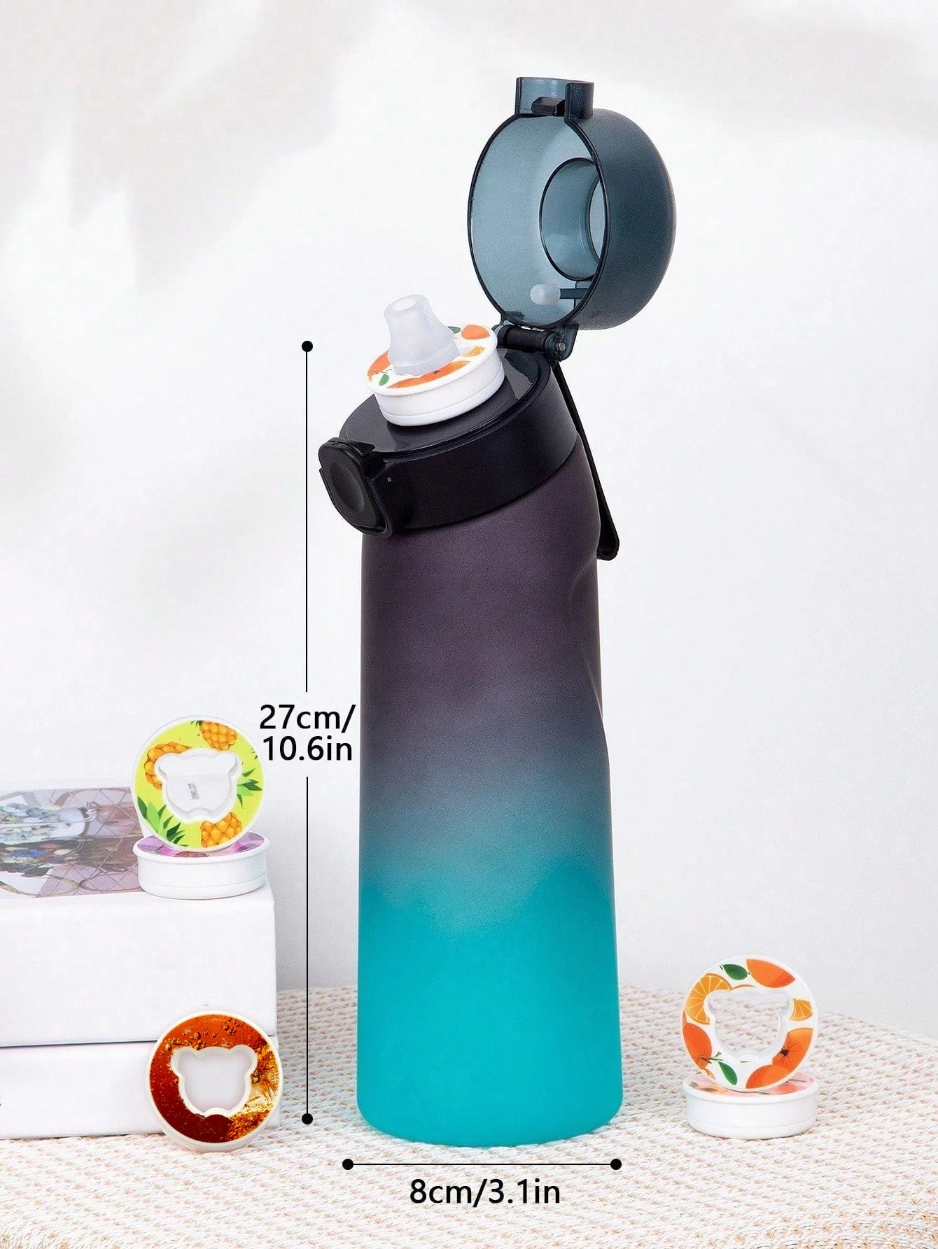 Borraccia Aromatizzata da 650 ml per Sport e Fitness