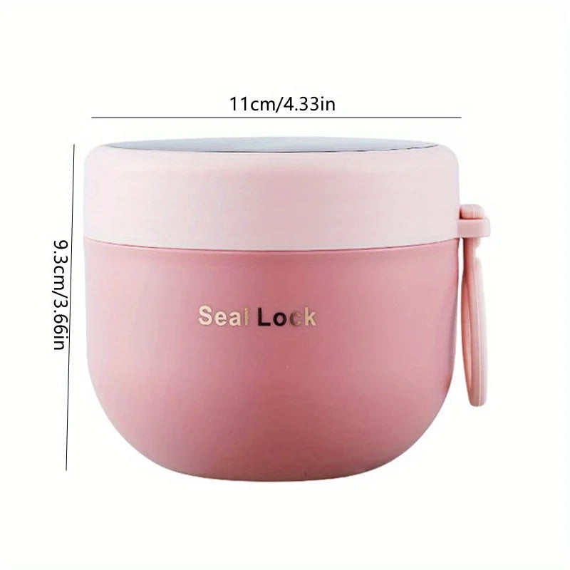 Lunch box portatile per zuppa e pranzo, 4 colori – dettaglio 2
